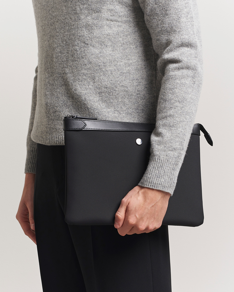 Homme | Sacs | Mismo | M/S Nylon Pouch Large Eclipse Black/Black