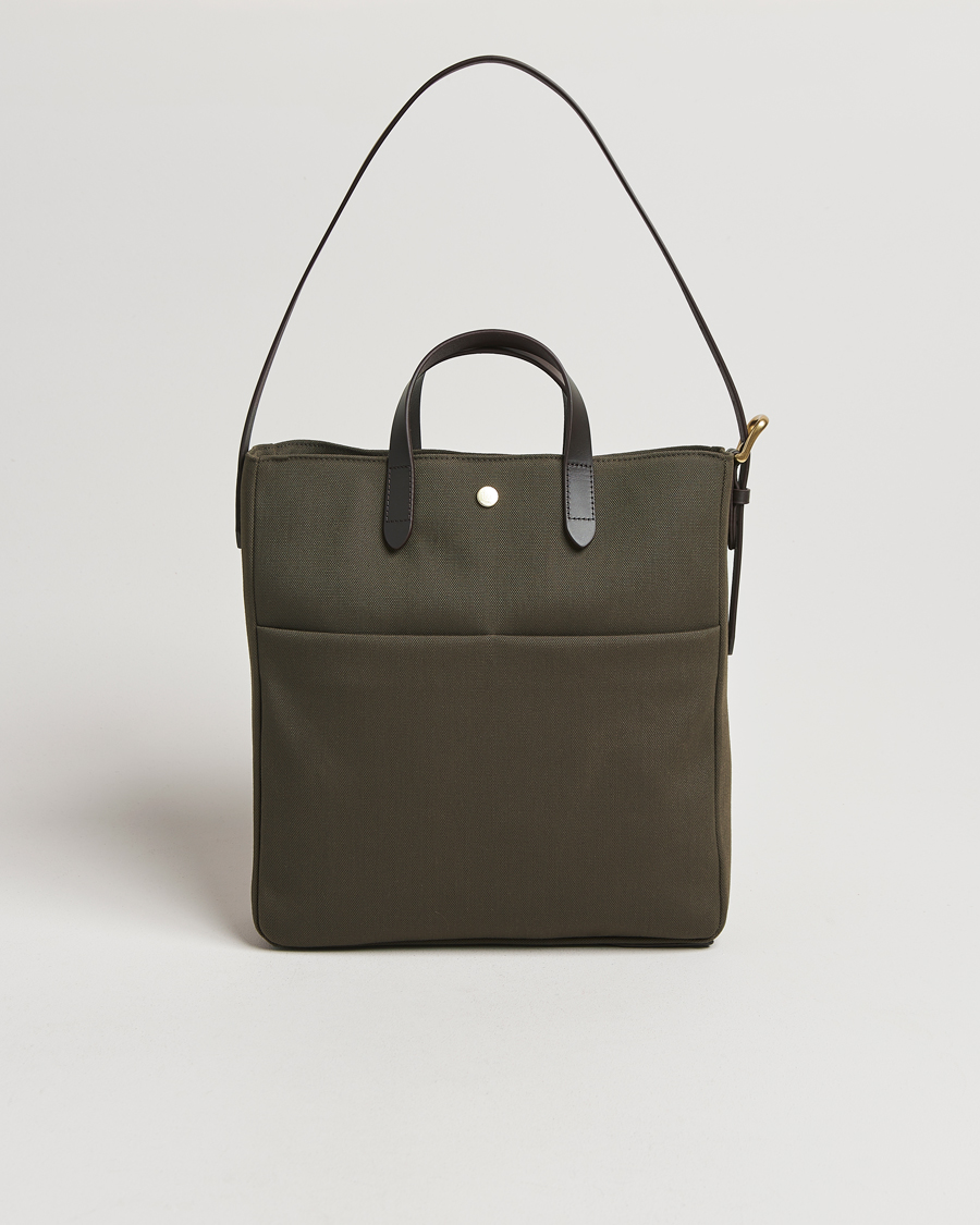 Homme | Sacs | Mismo | M/S Field Tote Army/Dark Brown