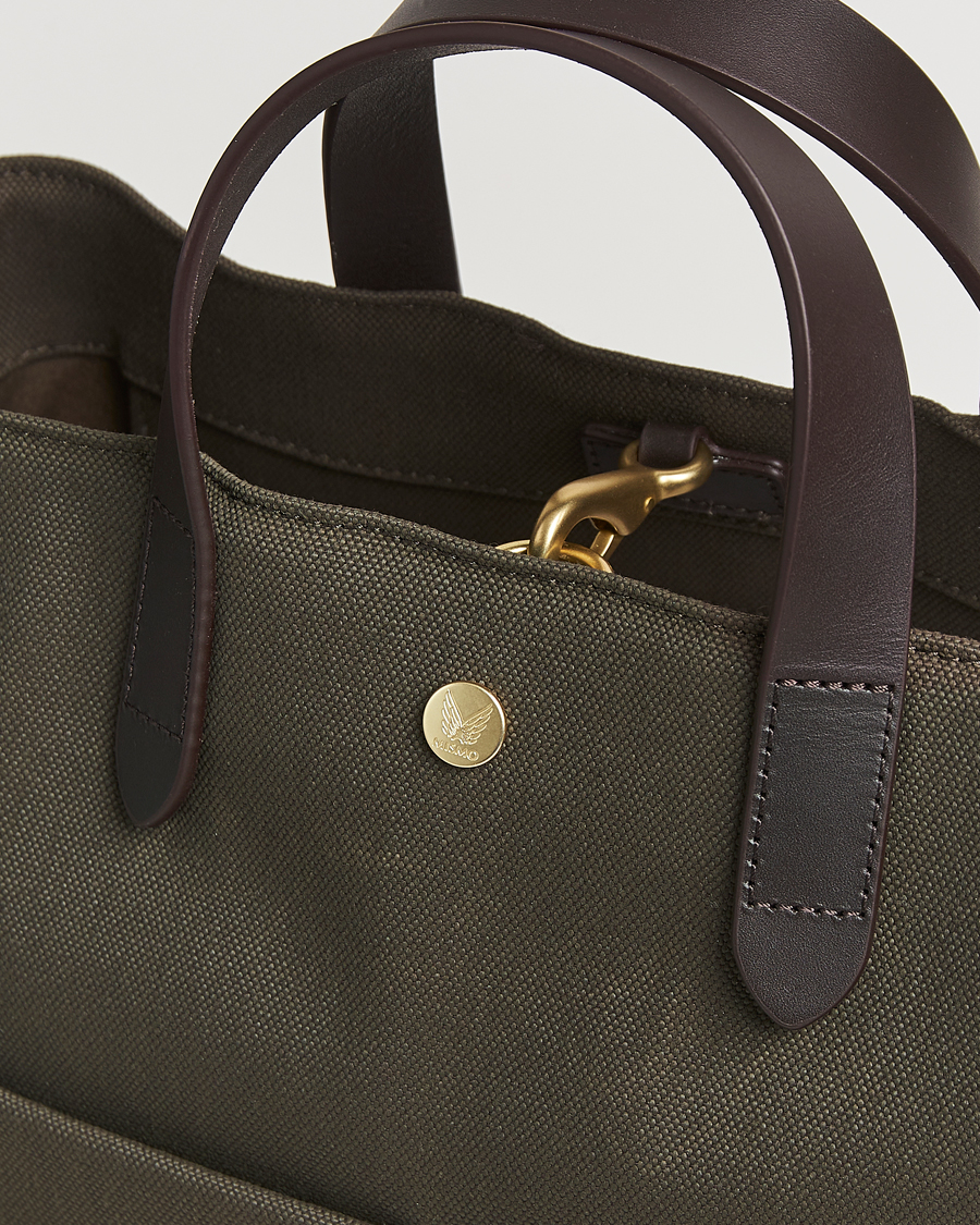Homme | Sacs | Mismo | M/S Field Tote Army/Dark Brown