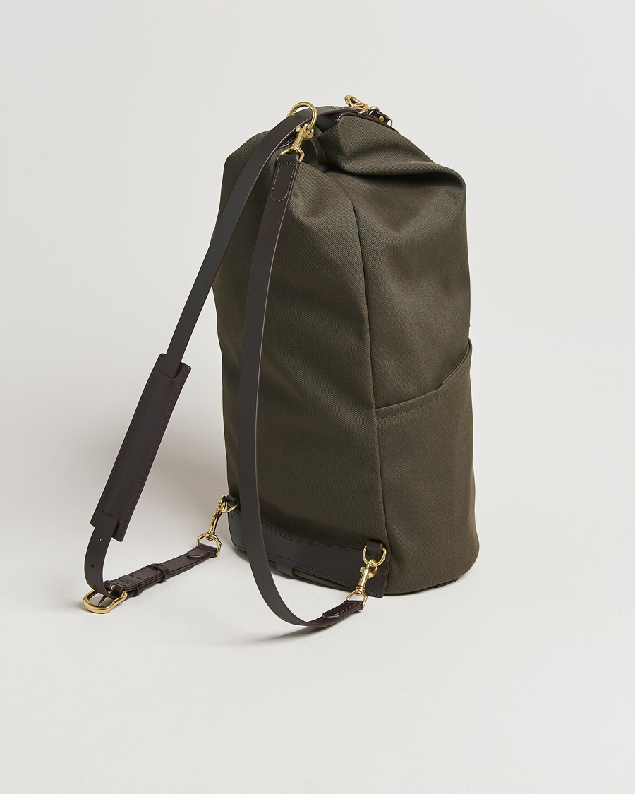 Homme | Sacs | Mismo | M/S Carpet Bag Army/Dark Brown