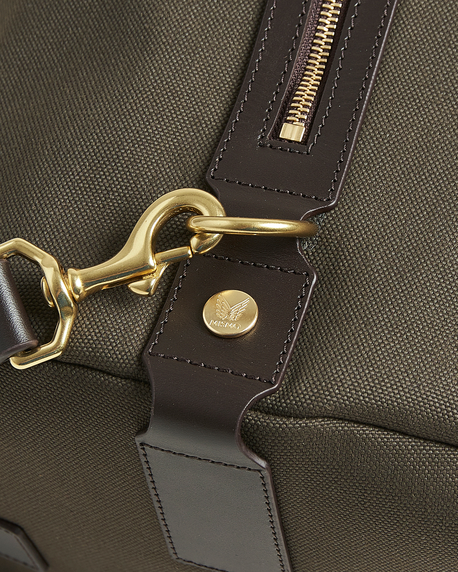 Homme | Sacs | Mismo | M/S Carpet Bag Army/Dark Brown