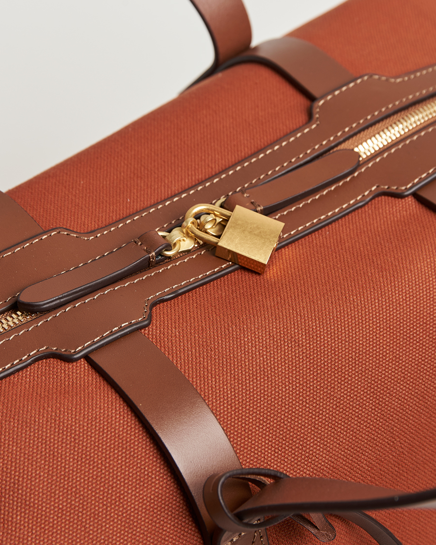 Homme | Mismo M/S Avail 48h Nylon Weekendbag Terracotta/Cuoio | Mismo | M/S Avail 48h Nylon Weekendbag Terracotta/Cuoio