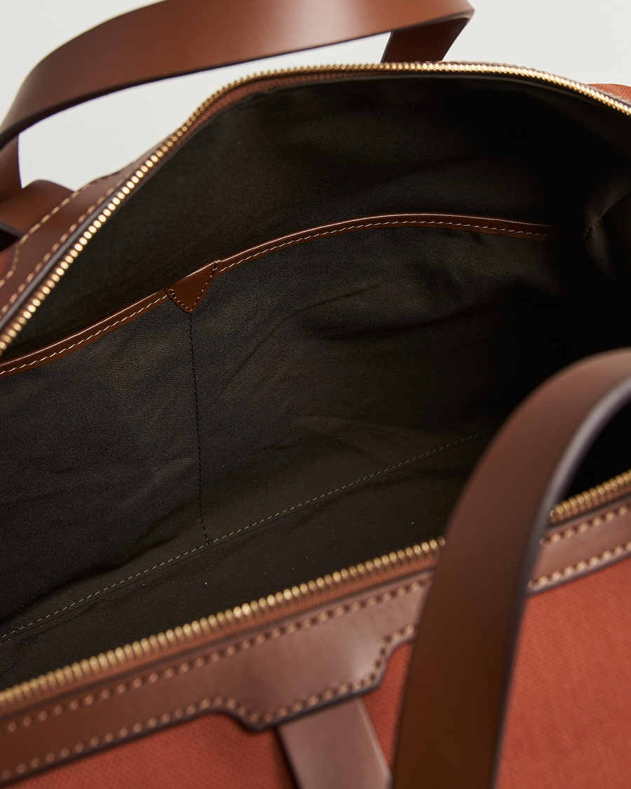Homme | Mismo M/S Avail 48h Nylon Weekendbag Terracotta/Cuoio | Mismo | M/S Avail 48h Nylon Weekendbag Terracotta/Cuoio