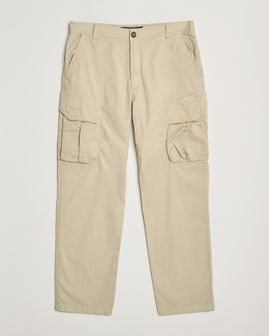 Homme | Pantalons | Parajumpers | Edmund Garment Dyed Twill Cargo Pants Asparagus