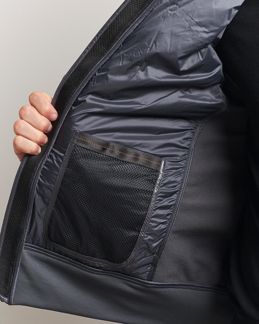 Homme | Manteaux Et Vestes | Parajumpers | Faron Techno Hybrid Hooded Jacket Gargoyle