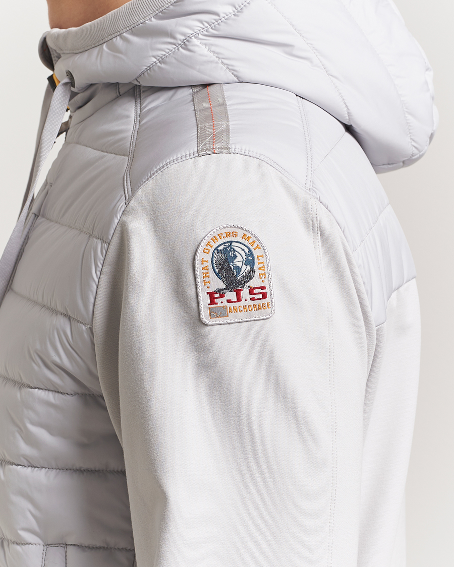 Homme | Manteaux Et Vestes | Parajumpers | Ivor Hybrid Hooded Jacket Ghiaccio