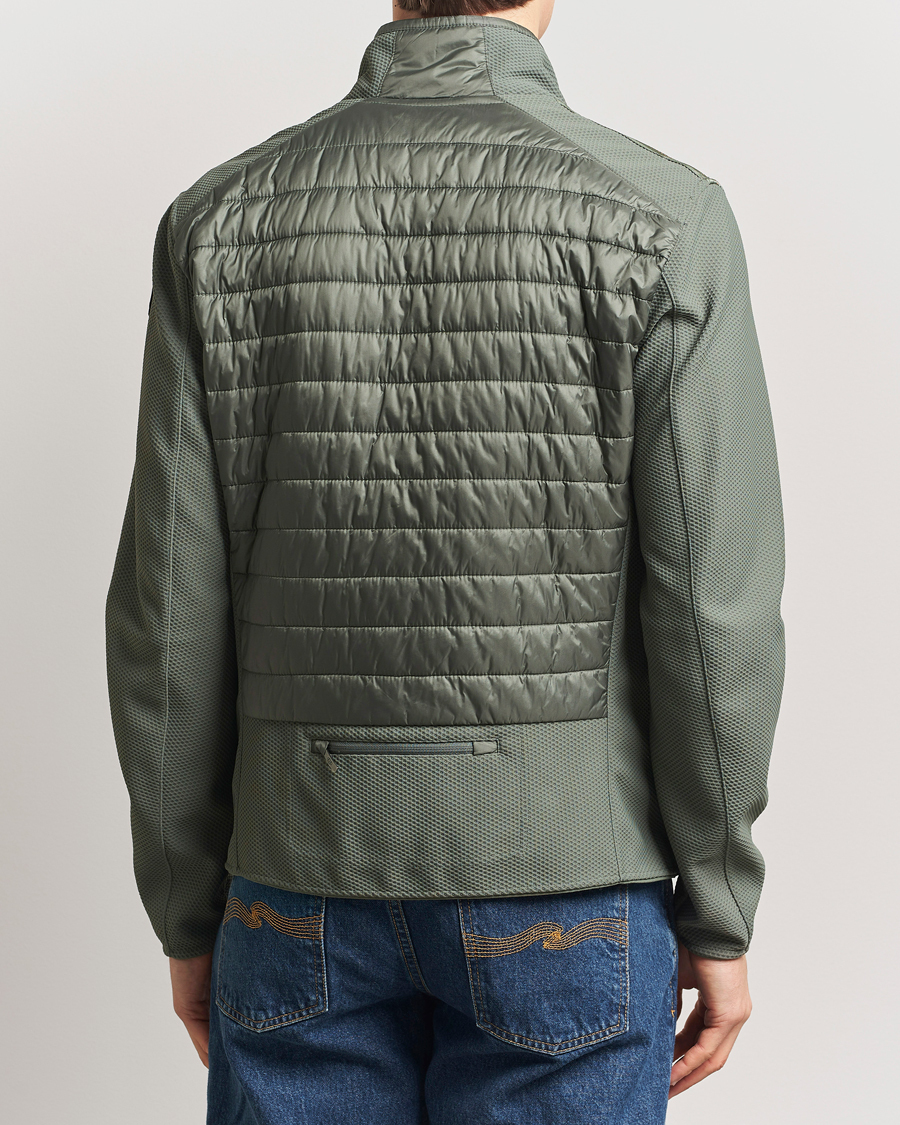 Homme | Manteaux Et Vestes | Parajumpers | Jayden Mesh Hybrid Jacket Thyme Green