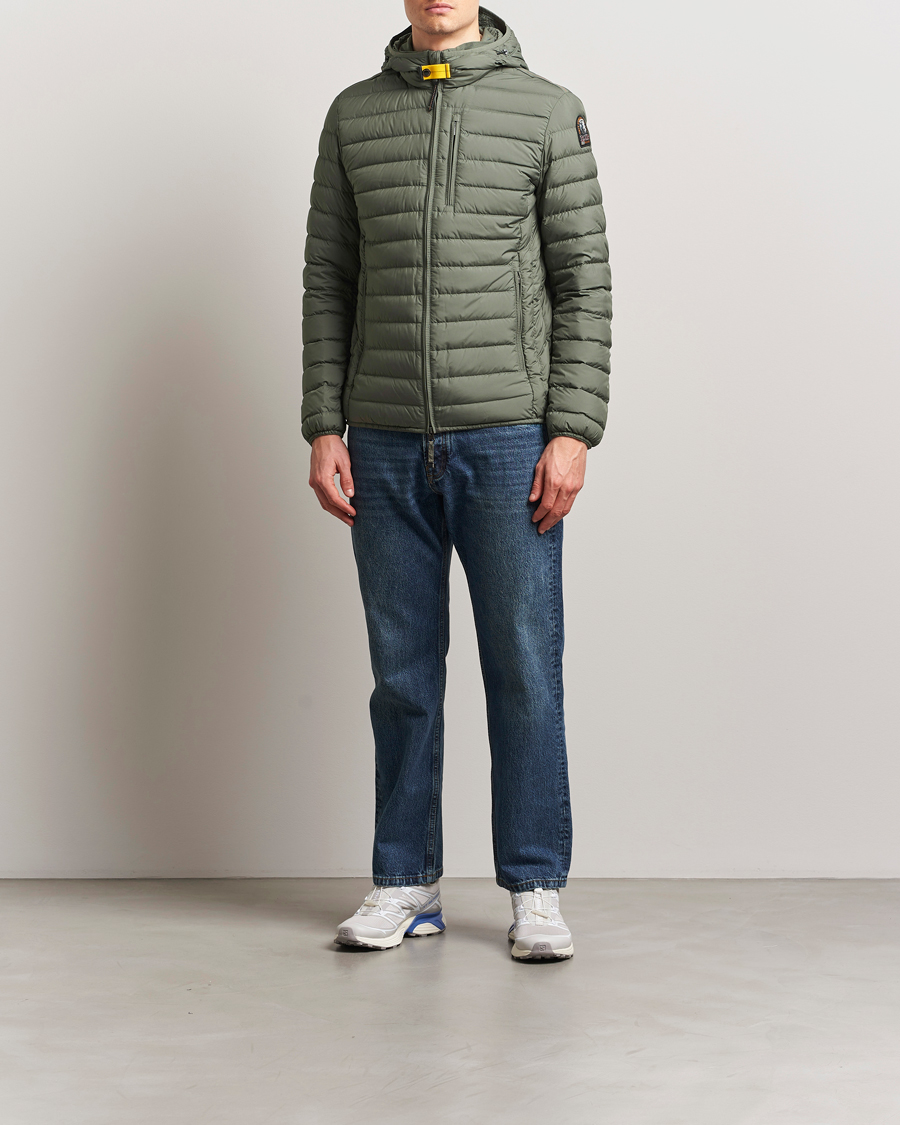 Homme | Manteaux Et Vestes | Parajumpers | Last Minute Super Lightweight Hooded Jacket Thyme Green