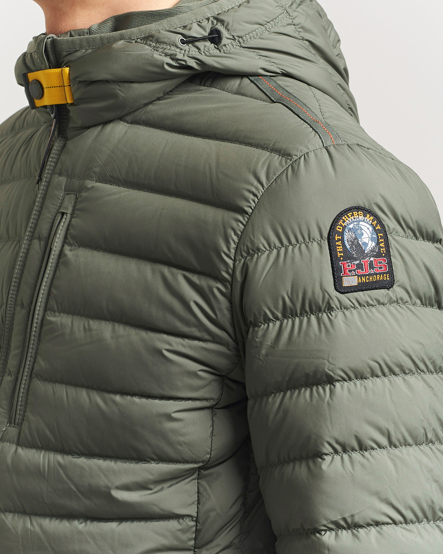 Homme | Manteaux Et Vestes | Parajumpers | Last Minute Super Lightweight Hooded Jacket Thyme Green