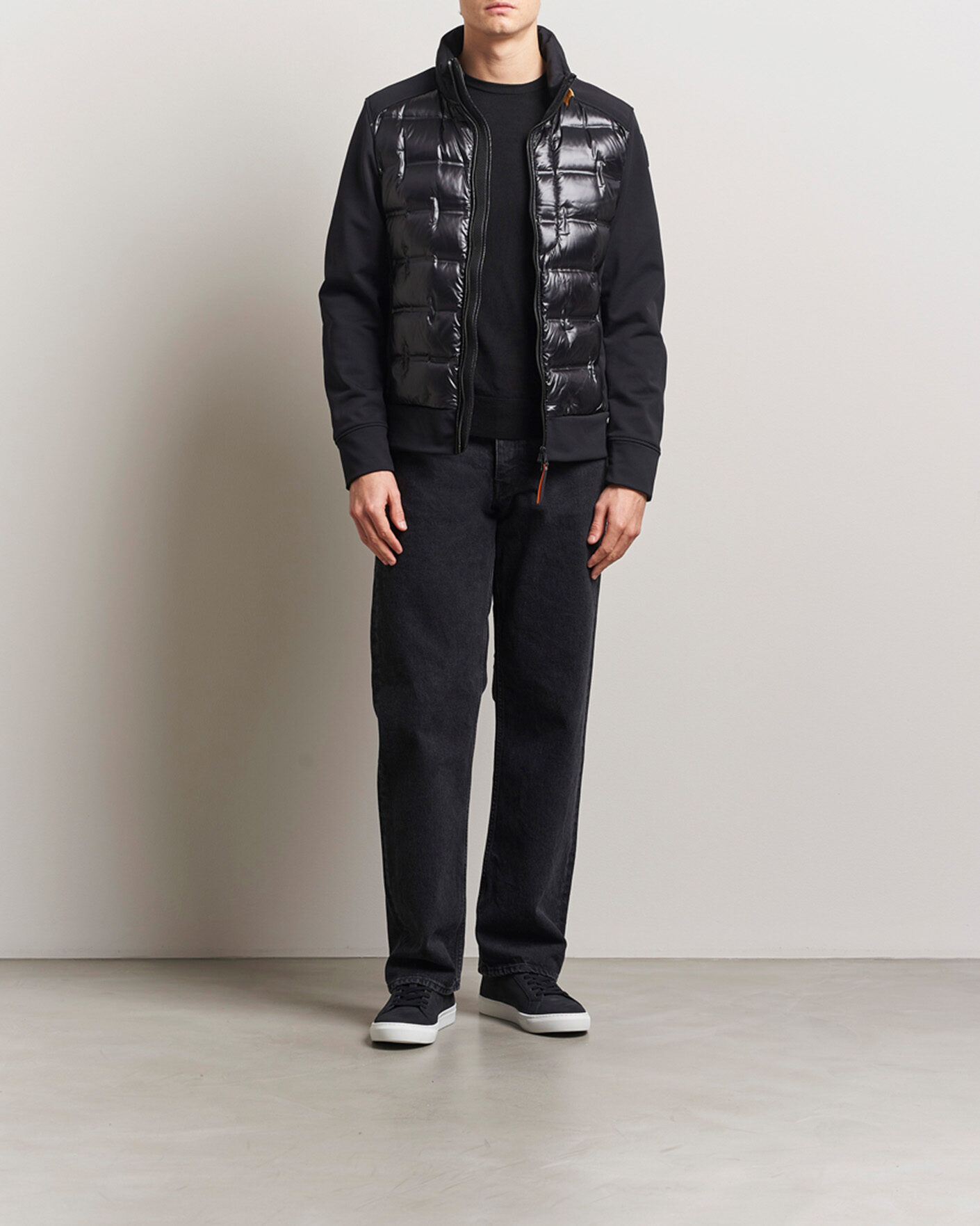 Homme | Manteaux Et Vestes | Parajumpers | Matty Techno Hybrid Jacket Black