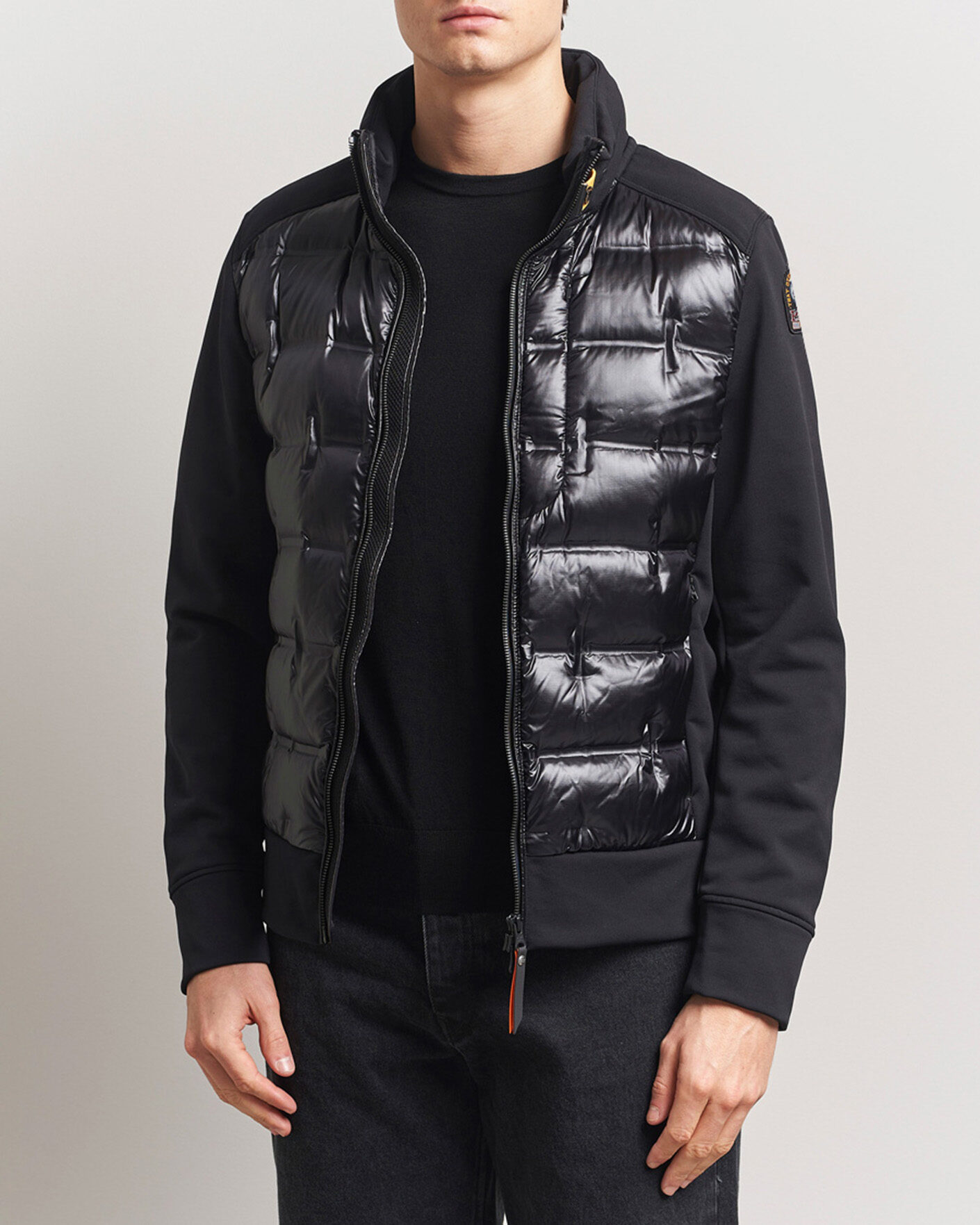 Homme | Manteaux Et Vestes | Parajumpers | Matty Techno Hybrid Jacket Black