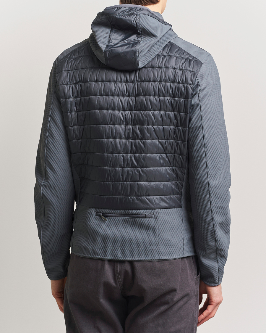 Homme | Manteaux Et Vestes | Parajumpers | Nolan Mesh Hooded Hybrid Gargoyle