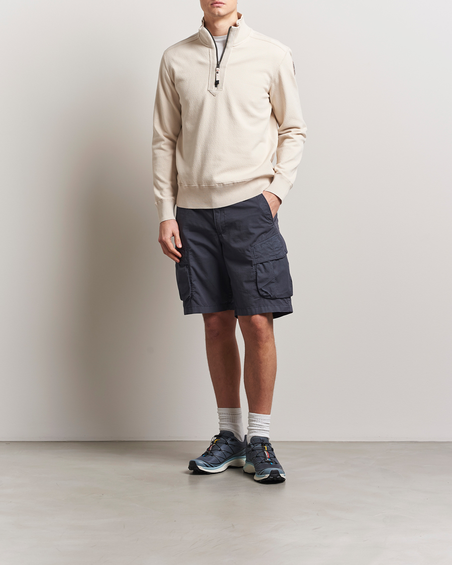 Homme | Shorts | Parajumpers | Edmund Garment Dyed Twill Cargo Shorts Gargoyle