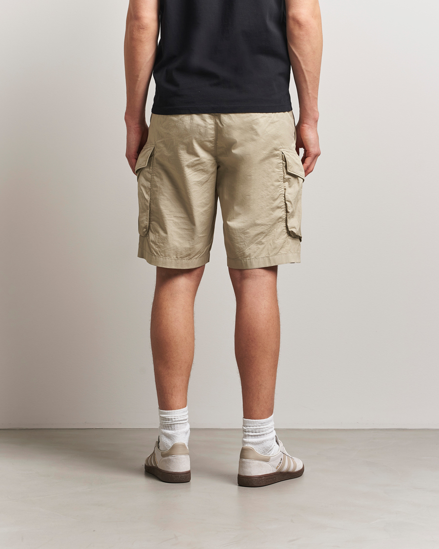 Homme | Shorts | Parajumpers | Edmund Garment Dyed Twill Cargo Shorts Asparagus