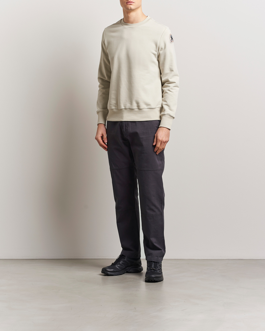 Homme | Pulls Et Tricots | Parajumpers | K2 Super Easy Crew Neck Sweatshirt Asparagus