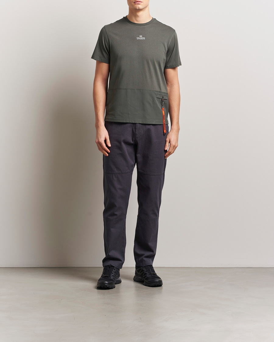 Homme | T-shirts | Parajumpers | Clint Rescue T-Shirt Kombu Green