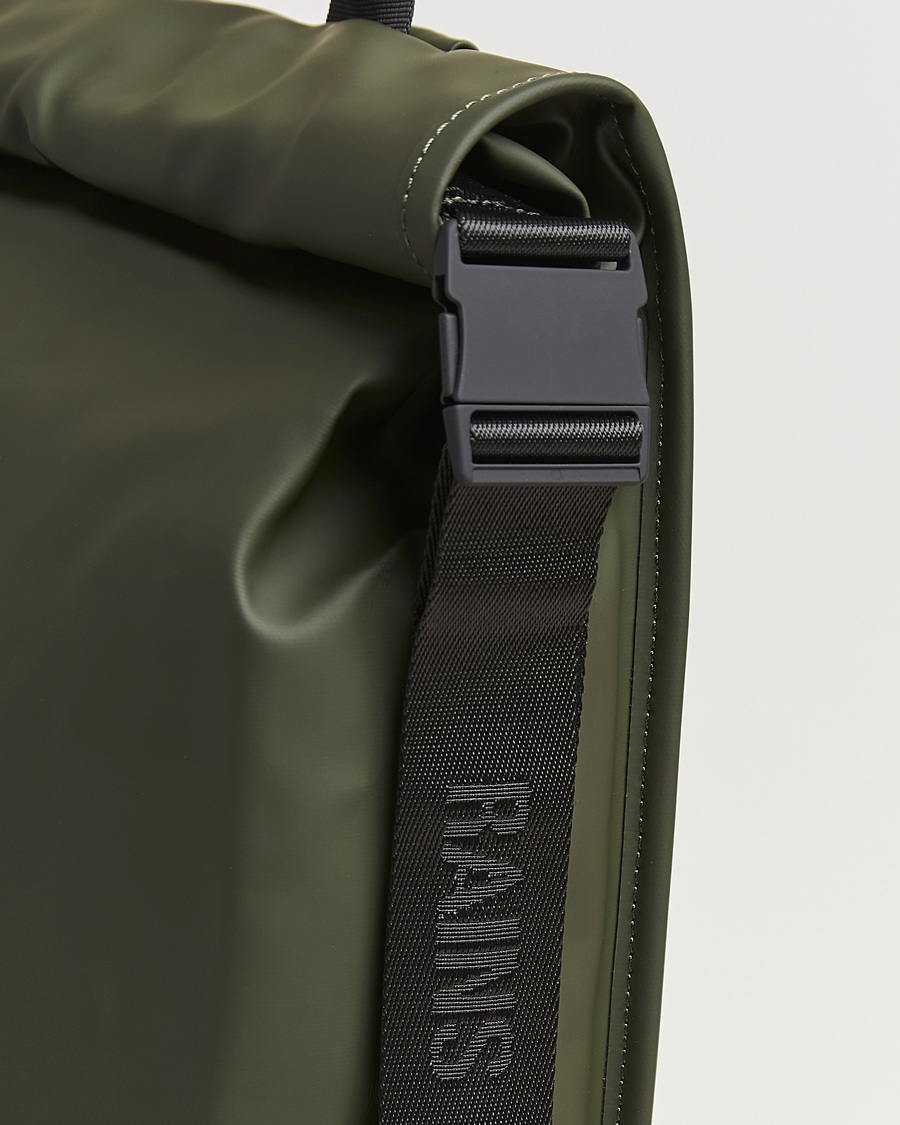 Homme | Sacs | RAINS | Trail Rolltop Backpack Green