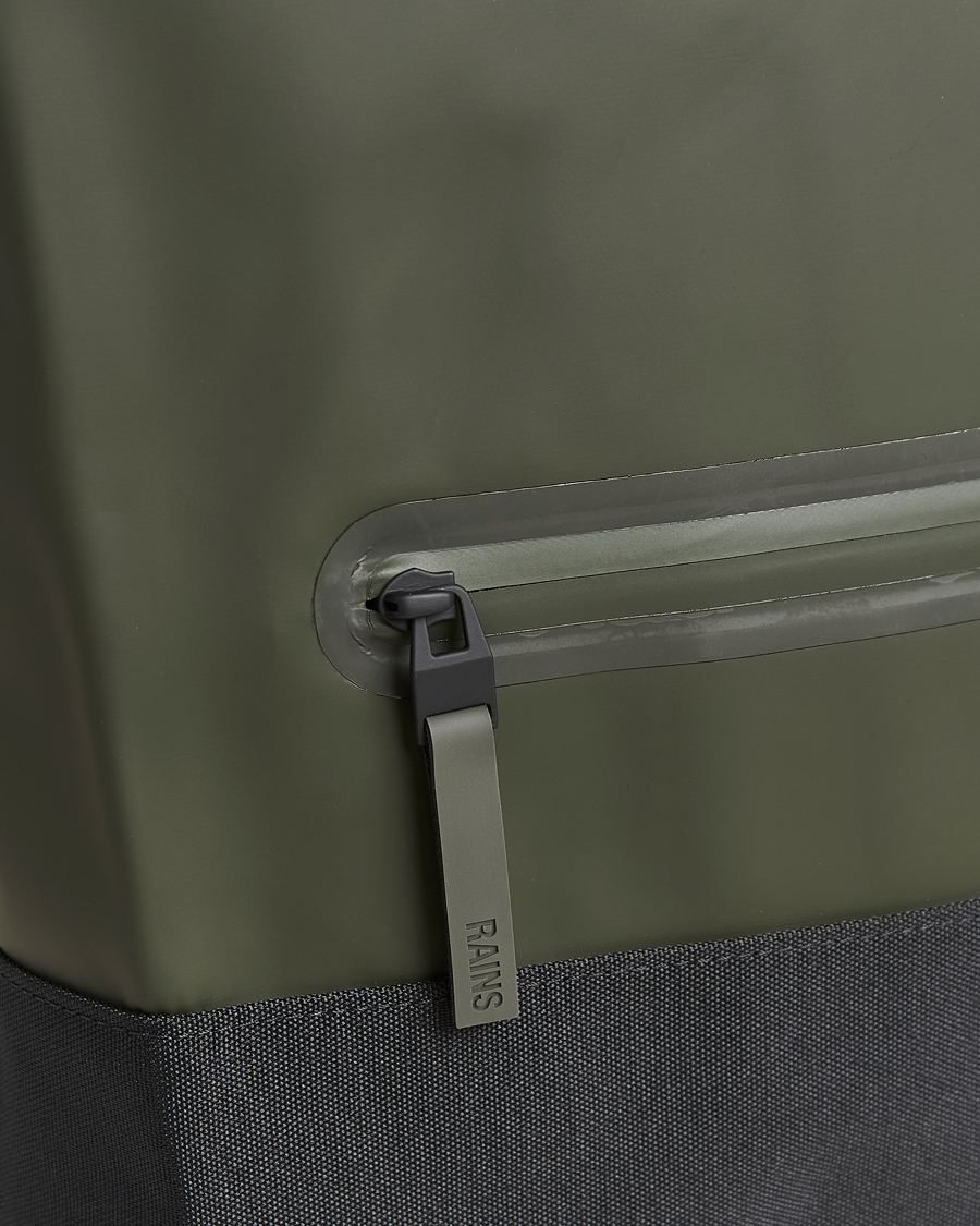 Homme | Sacs | RAINS | Trail Rolltop Backpack Green
