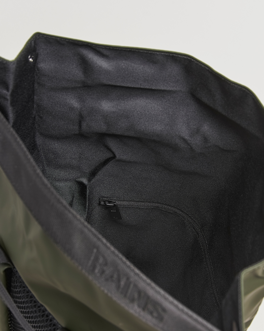 Homme | Sacs | RAINS | Trail Rolltop Backpack Green