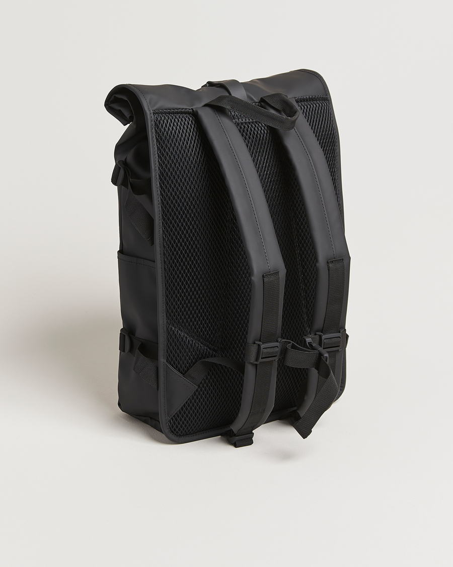 Homme | RAINS Rolltop Large Rucksack Black | RAINS | Rolltop Large Rucksack Black