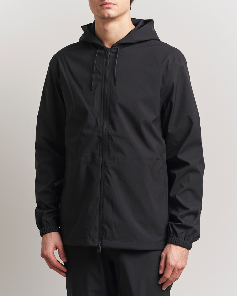 Homme | Manteaux Et Vestes | RAINS | Suva Hooded Waterproof Jacket Black