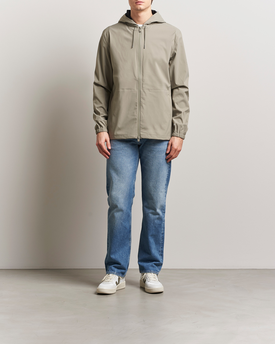 Homme | Manteaux Et Vestes | RAINS | Suva Hooded Waterproof Jacket Drift