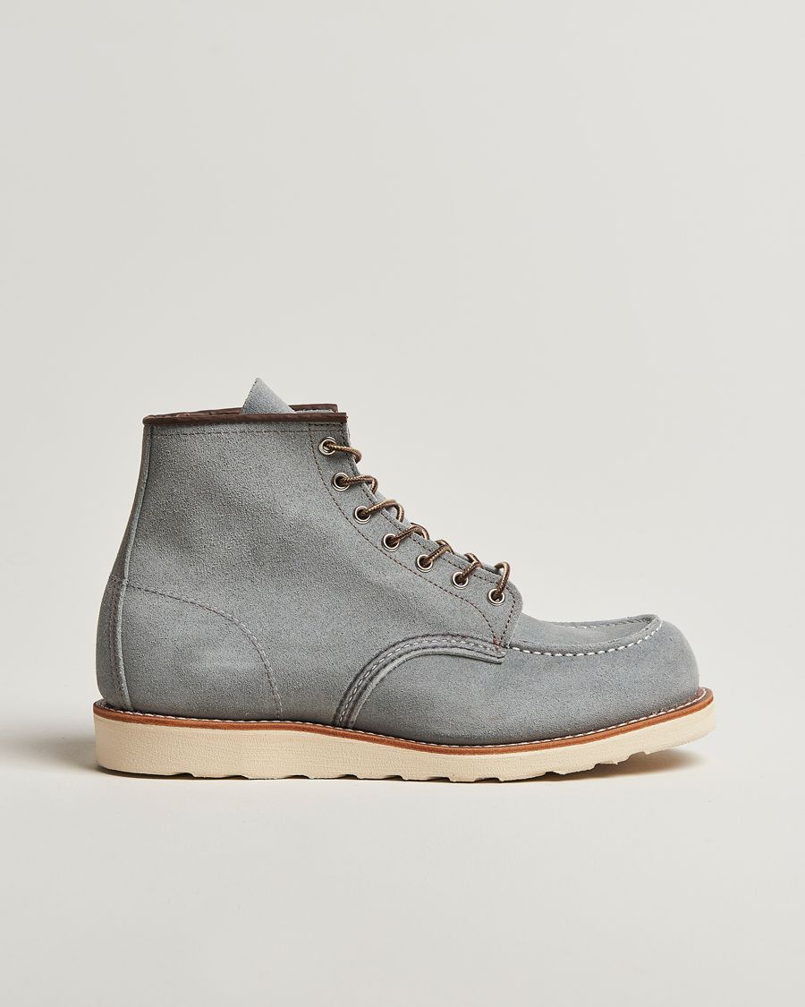 Homme | Red Wing Shoes Moc Toe Boot Dusty Blue Abilene | Red Wing Shoes | Moc Toe Boot Dusty Blue Abilene
