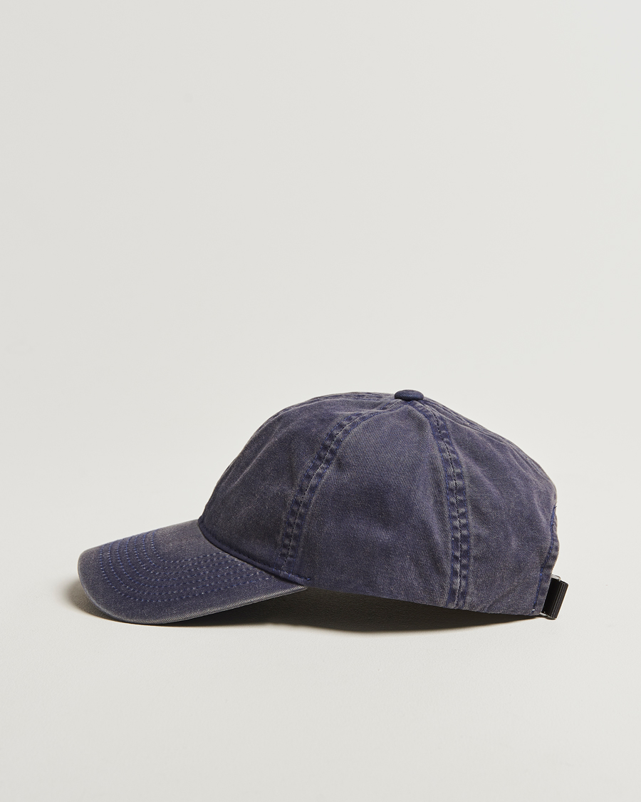 Homme | Bobs Et Casquettes | Varsity Headwear | Washed Cotton Baseball Cap Navy