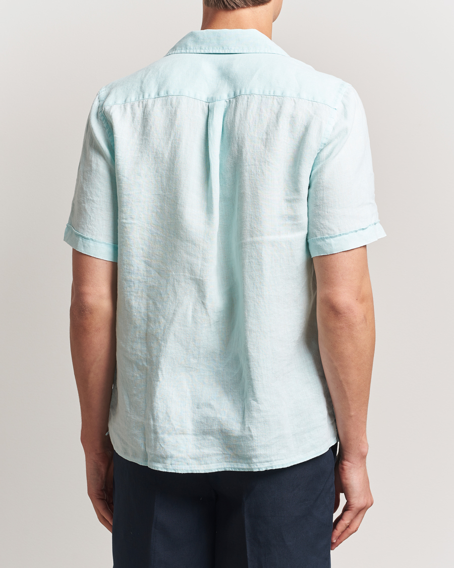 Homme | Chemises | Vilebrequin | Charli Resort Short Sleeve Shirt Pacific