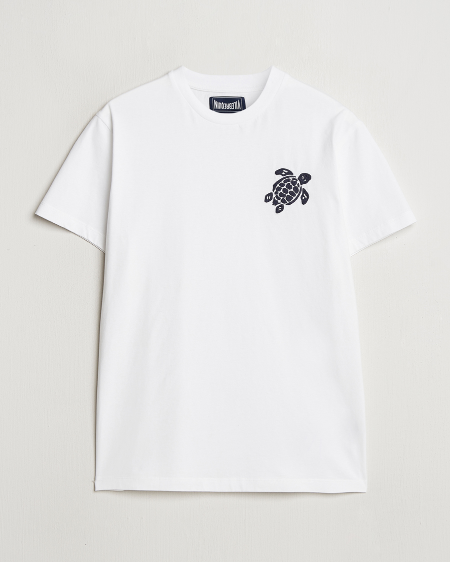 Homme | T-shirts | Vilebrequin | Portisol Embroidered T-Shirt Blanc