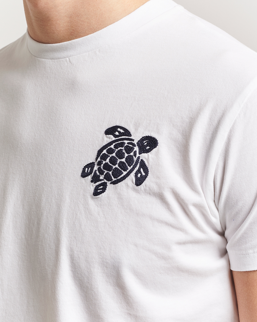 Homme | T-shirts | Vilebrequin | Portisol Embroidered T-Shirt Blanc