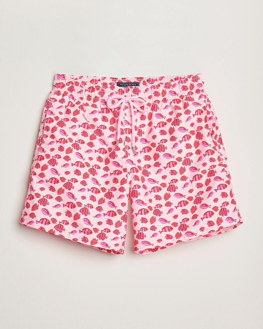 Homme | Maillots De Bain | Vilebrequin | Moorea Swimshorts Pivoine