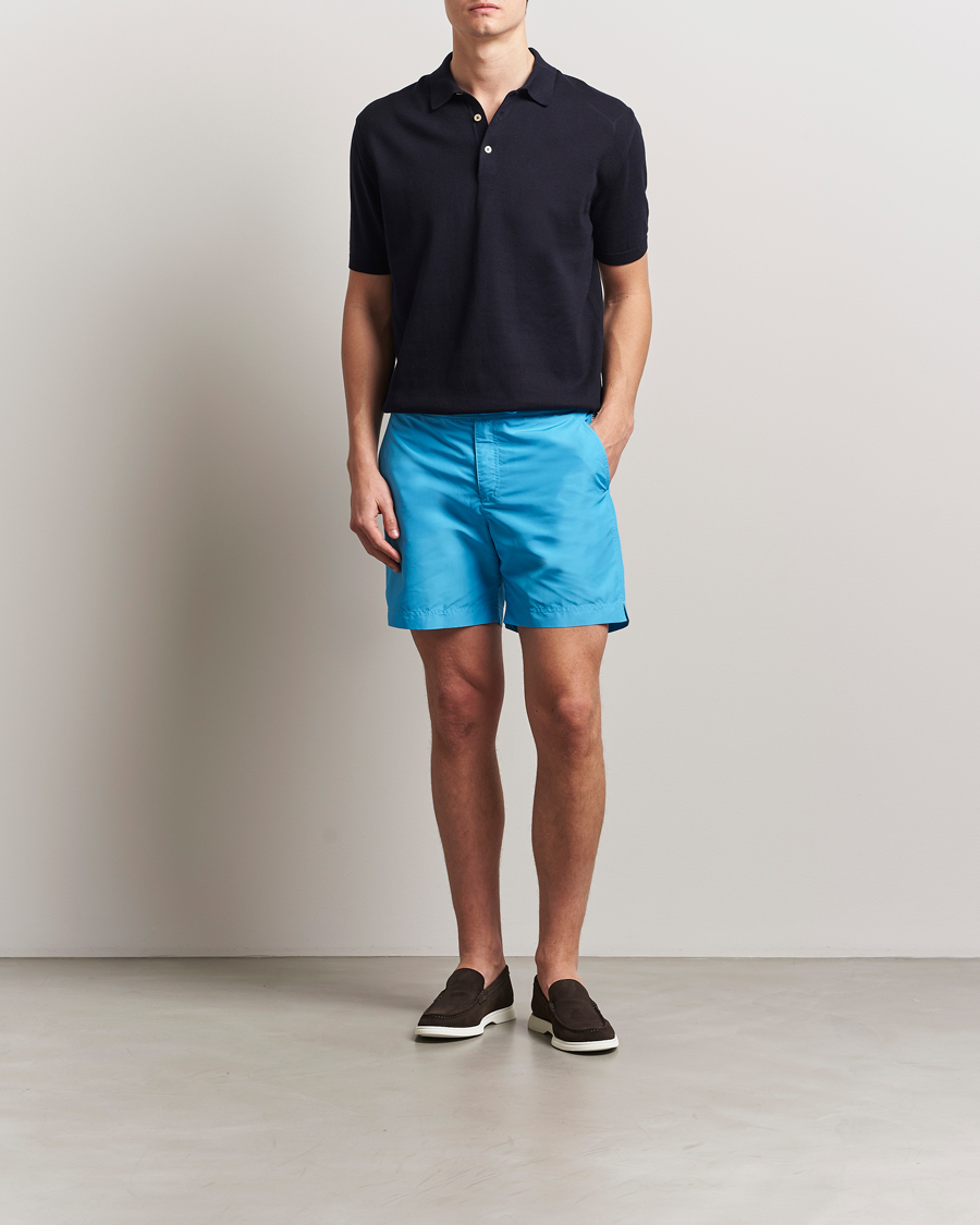 Homme | Maillots De Bain | Orlebar Brown | Bulldog Drawcord Swimshorts California Blue