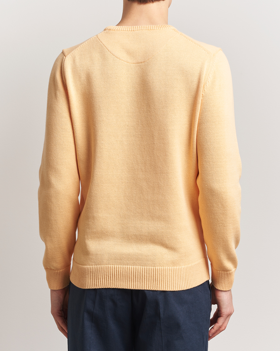 Homme | Pulls Et Tricots | Stenströms | Organic Cotton Knitted Sweater Orange
