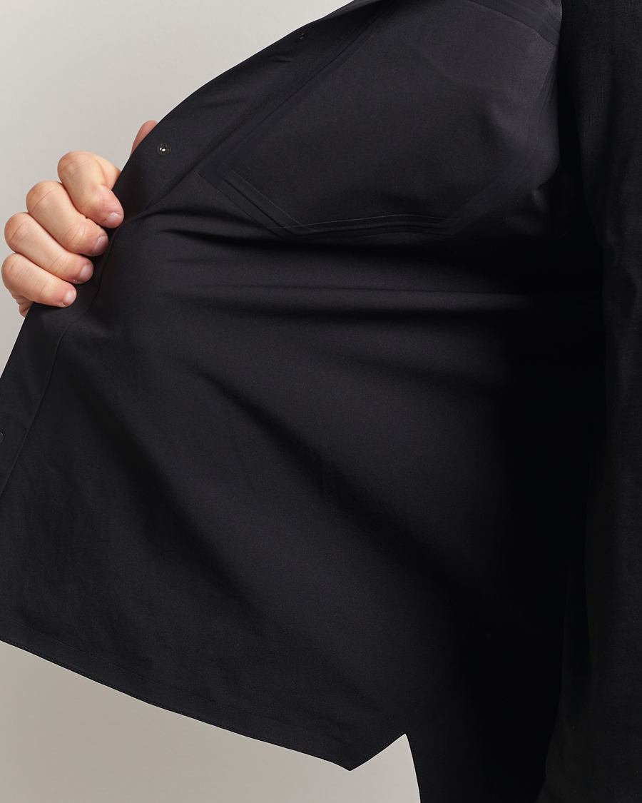 Homme | Chemises | Arc'teryx Veilance | Field Long Sleeve Stretch Shirt Black