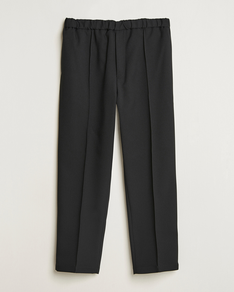 Homme | Pantalons | Jil Sander | Regular Fit Gabardine Trousers Black