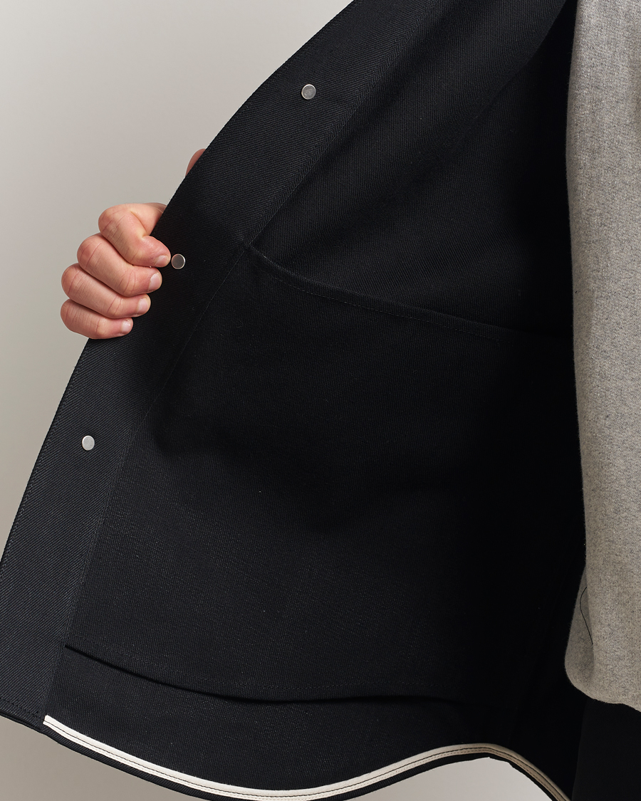 Homme | Manteaux Et Vestes | Jil Sander | Denim Shirt Jacket Black