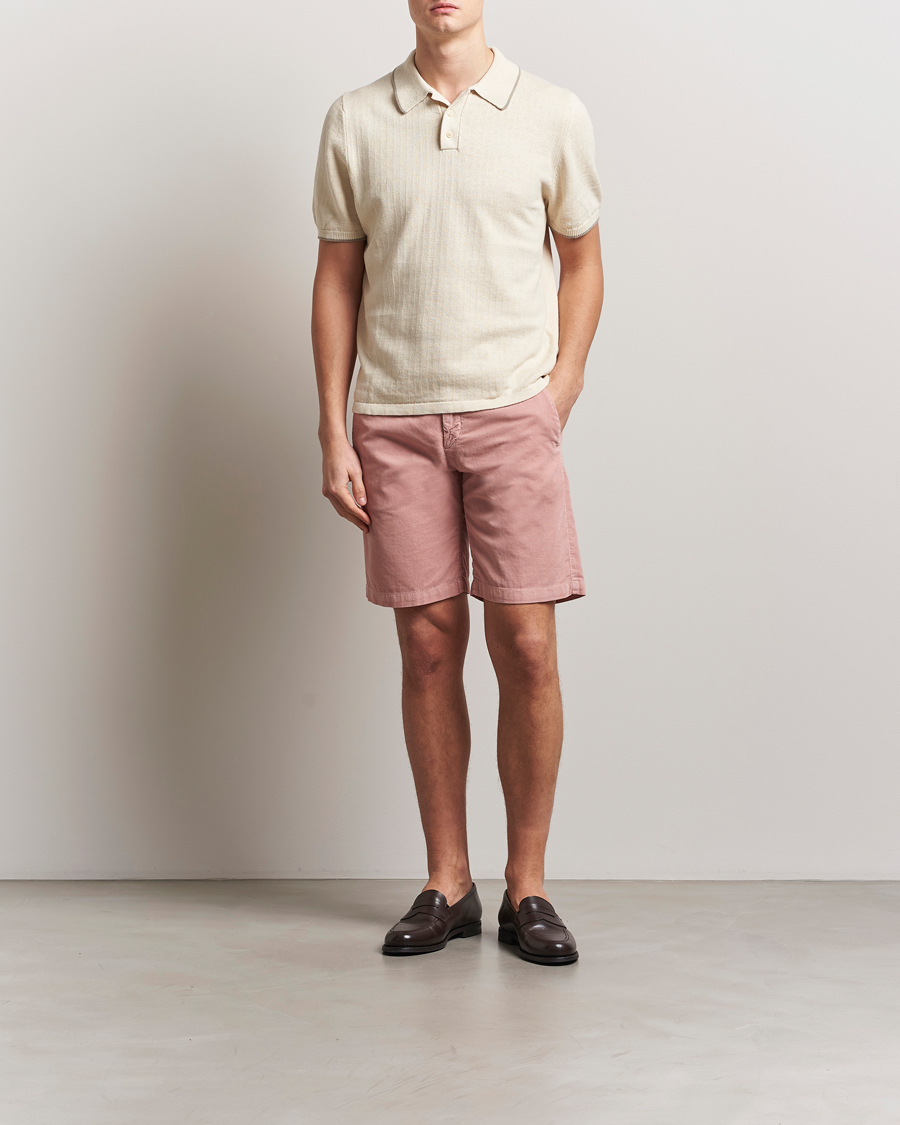 Homme | Shorts | Massimo Alba | Vela Baby Corduroy Shorts Pink