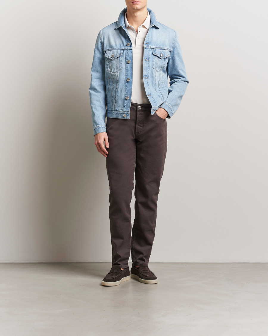 Homme | Manteaux Et Vestes | Brunello Cucinelli | Denim Jacket Light Blue