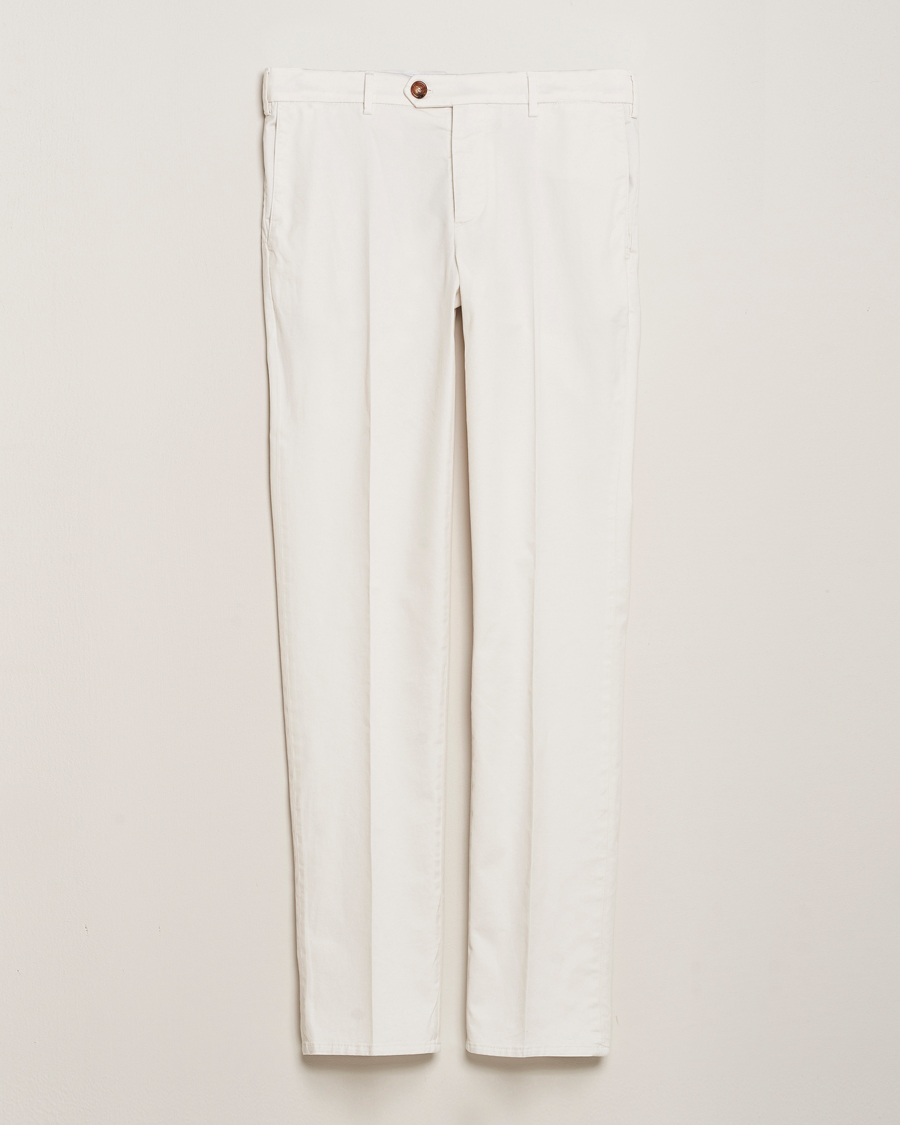 Homme | Pantalons | Brunello Cucinelli | Slim Fit Chinos Off White