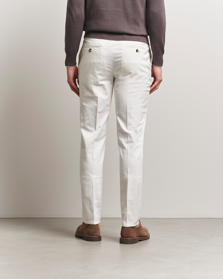 Homme | Pantalons | Brunello Cucinelli | Slim Fit Chinos Off White