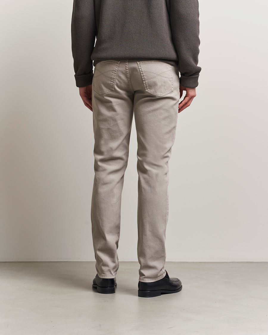 Homme | Pantalons | Brunello Cucinelli | Slim Fit Bull Denim Pants Grey