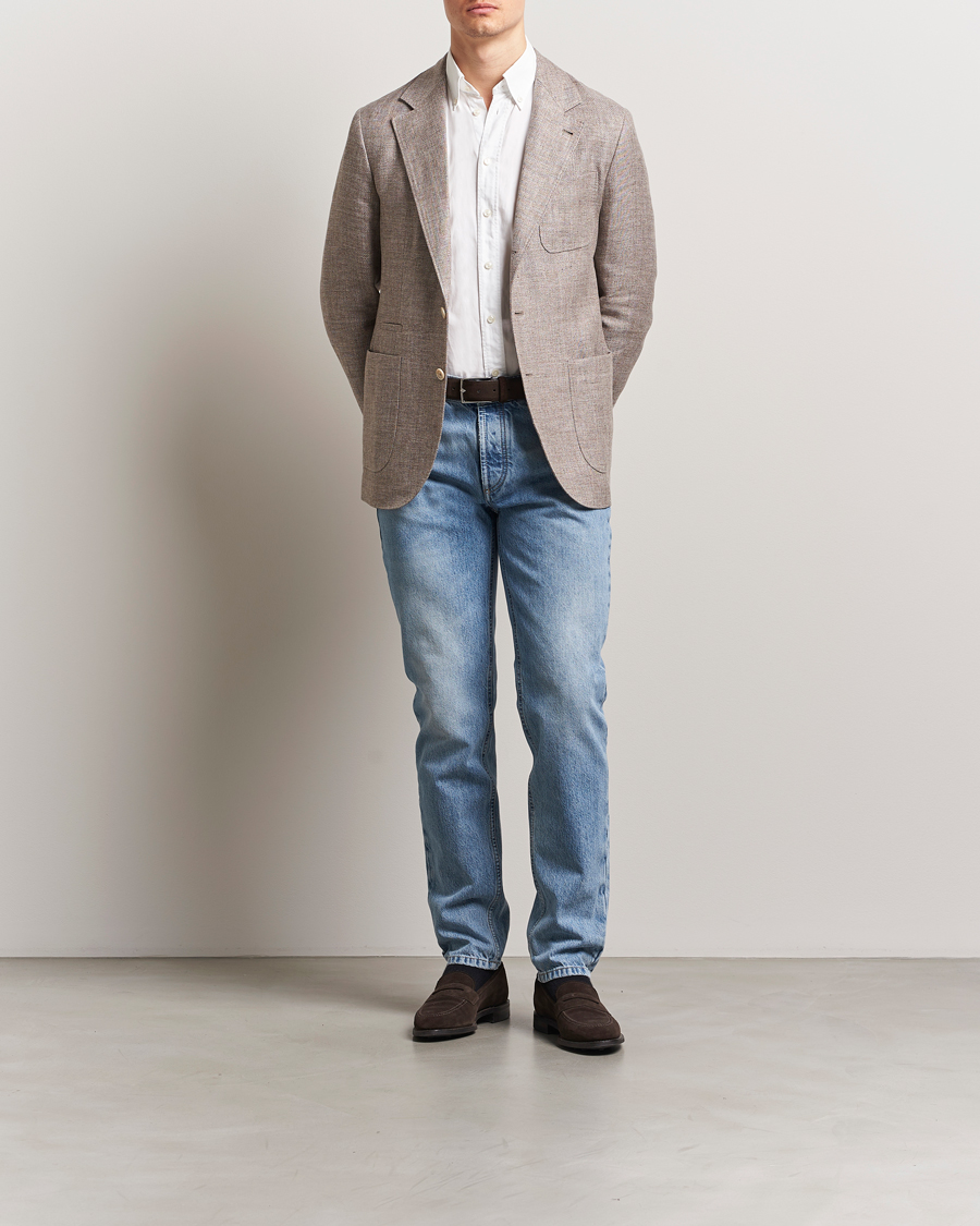 Homme | Jeans | Brunello Cucinelli | Traditional Fit Jeans Light Denim