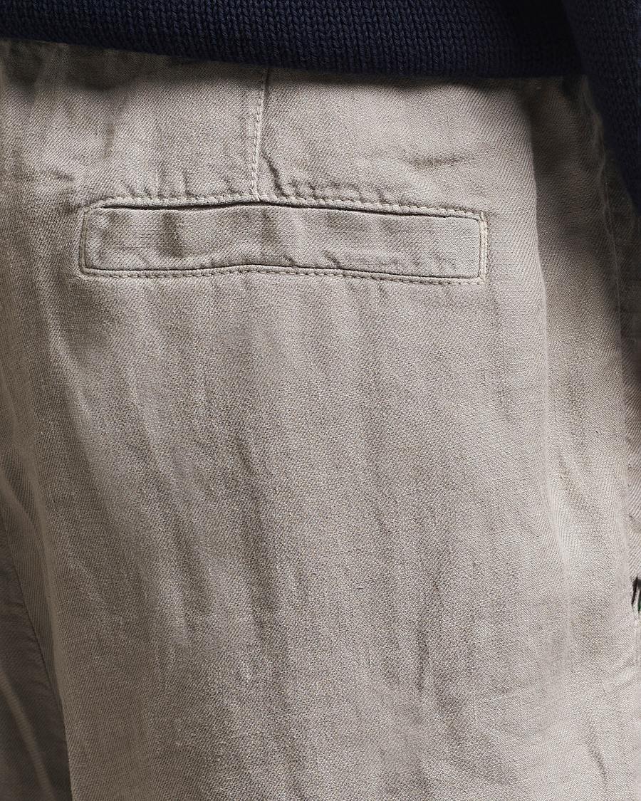 Homme | Shorts | Brunello Cucinelli | Drawstring Shorts Khaki