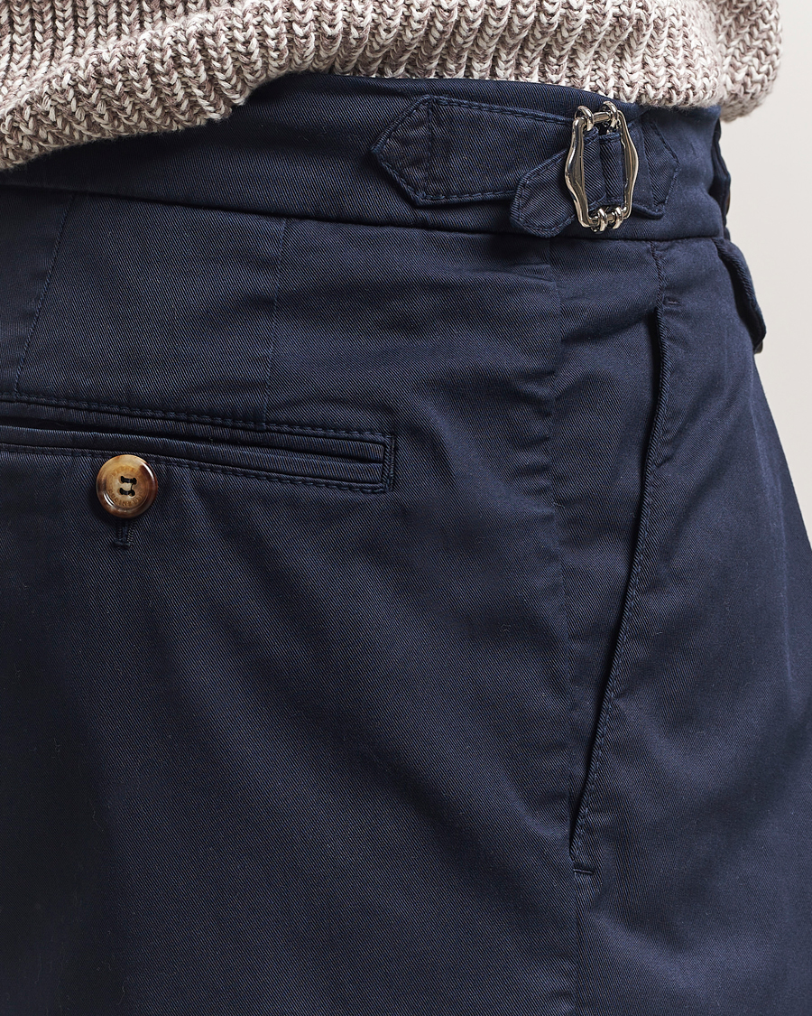 Homme | Shorts | Brunello Cucinelli | Cotton Chino Shorts Navy