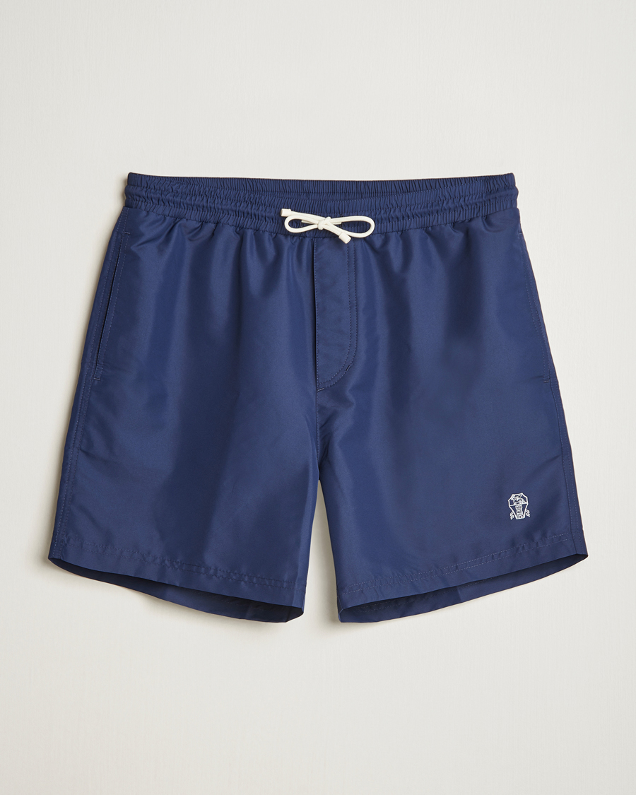 Homme | Maillots De Bain | Brunello Cucinelli | Nylon Swim Trunks Navy