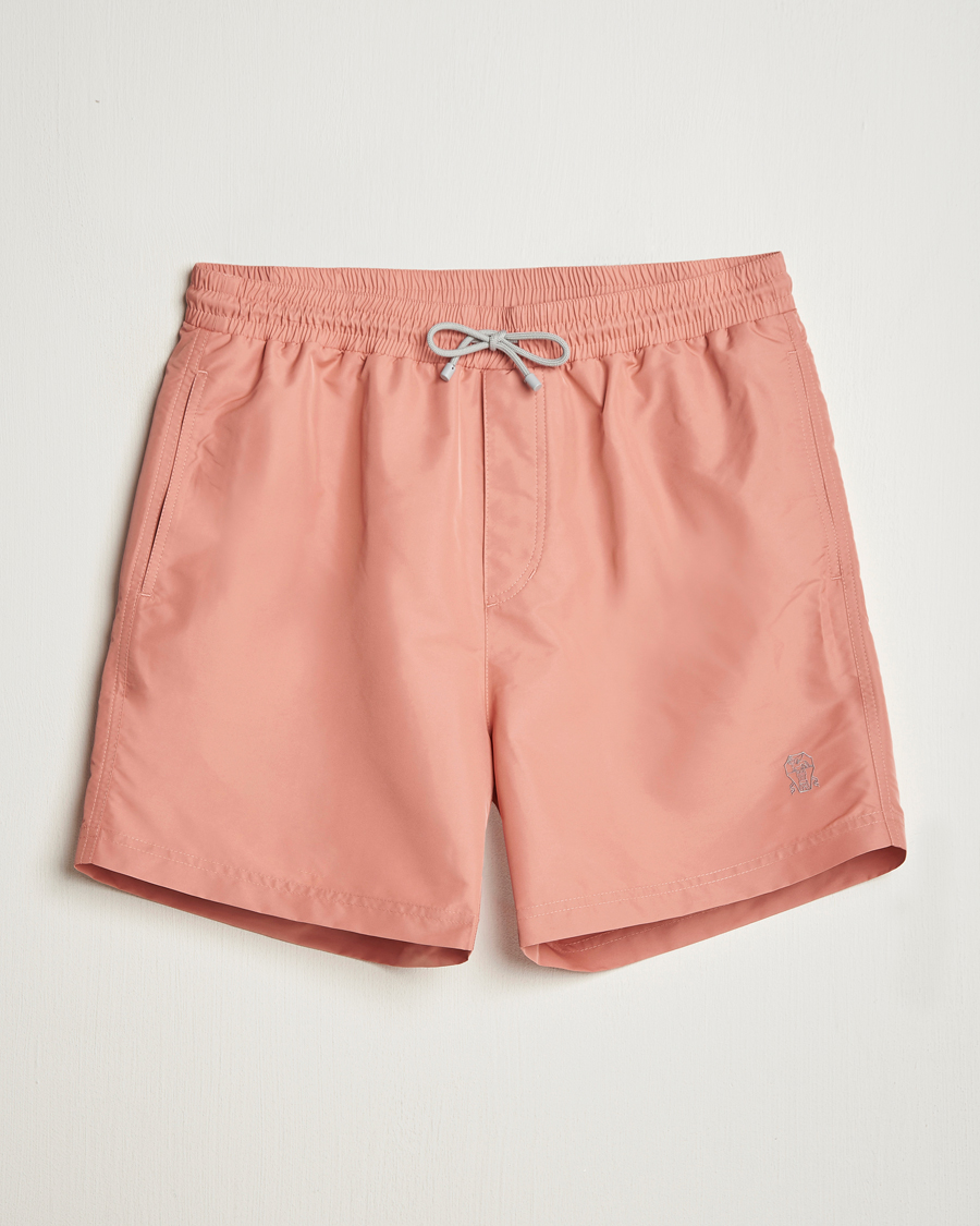 Homme | Maillots De Bain | Brunello Cucinelli | Nylon Swim Trunks Dusty Red