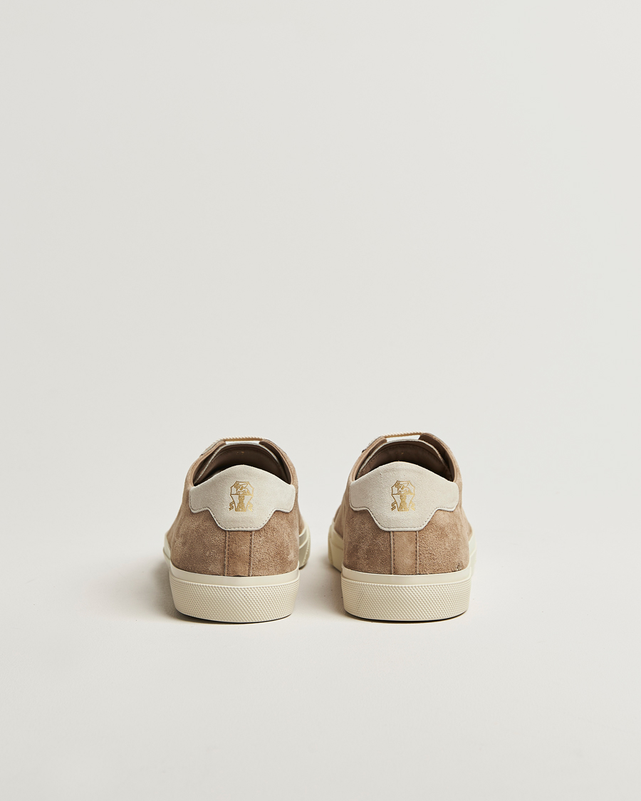 Homme | Brunello Cucinelli Low Top Sneakers Beige Suede | Brunello Cucinelli | Low Top Sneakers Beige Suede