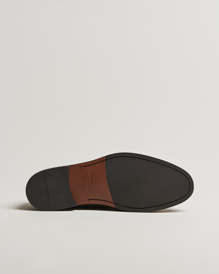 Homme | Brunello Cucinelli Tassel Loafer Dark Brown Suede | Brunello Cucinelli | Tassel Loafer Dark Brown Suede