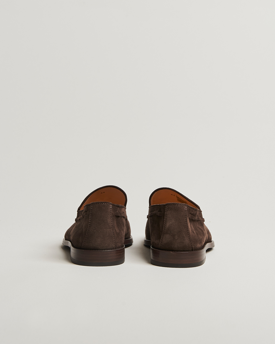 Homme | Brunello Cucinelli Tassel Loafer Dark Brown Suede | Brunello Cucinelli | Tassel Loafer Dark Brown Suede